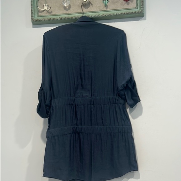 Richard Chai Love slate cargo tab sleeve button from Mini Dress 6 - Picture 6 of 8